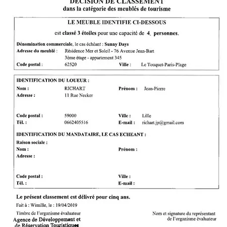 Apartamento Sunny Days - App 60 M2 Avec Balcon, 4 Pers, 3e Etage, Au Calme Et Ensoleille *